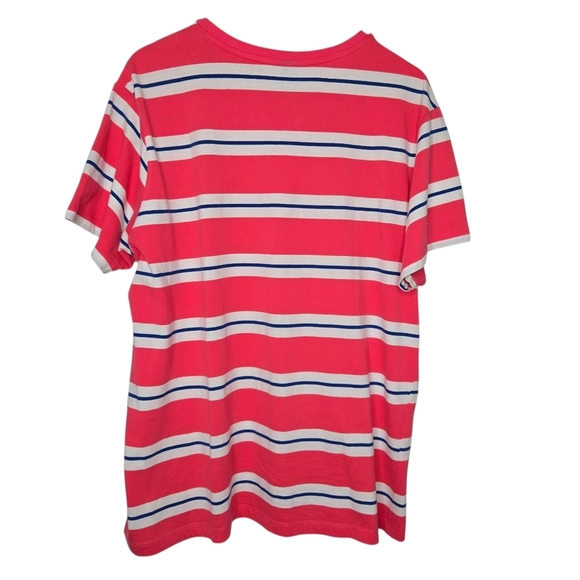 U.S. POLO Assn. Black Label Mens Classic Striped V Neck Cotton Shirt Size XL - Picture 2 of 7